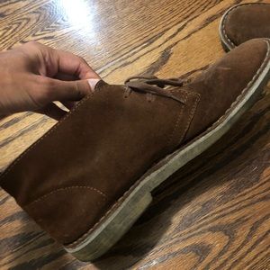 J Crew Suede Chukka Boots - Brown